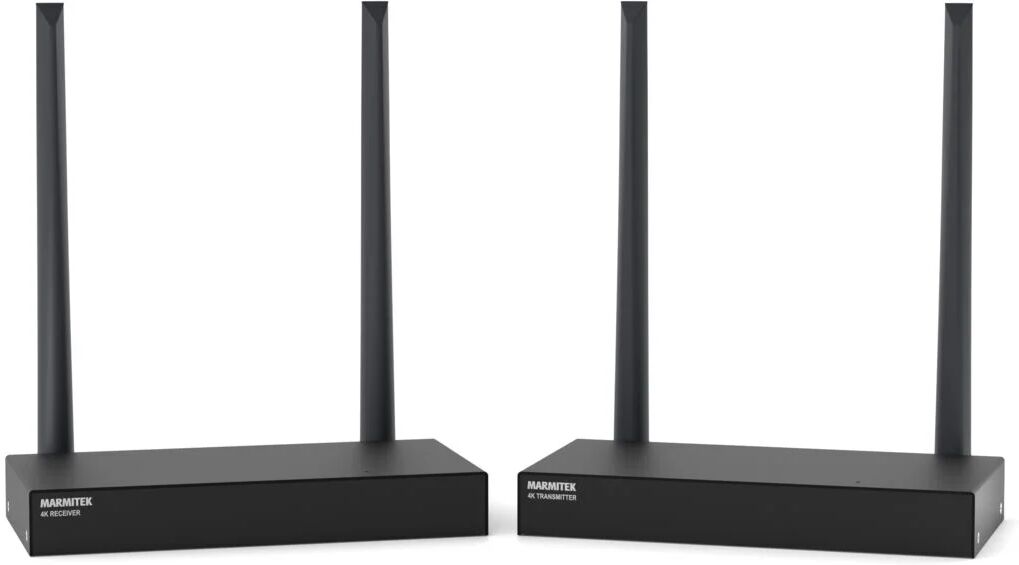 Marmitek TV Anywhere Wireless 4K Trasmettitore e ricevitore AV Nero [08425]