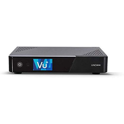 Vu+ Uno 4K SE 1x DVB-S2 FBC Twin Tuner Linux satellietontvanger (UHD, 2160p) zwart