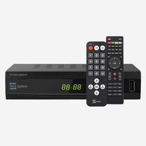 Telesystem MPEG4 marksändmottagare HD DVB-T2 inklusive 2 ST fjärrkontroll