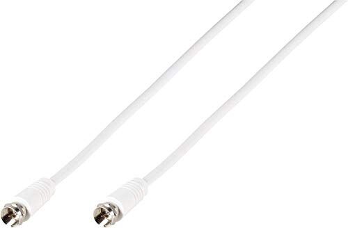 44045 Vivanco Antennen, SAT connection cable [1x F-plug 1x F-Stecker] 10.00m 90 dB Folienschirm, Geflec