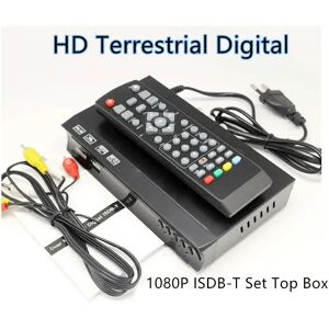 1080P ISDB-T Set Top Box HD Terrestrial Digital Video Broadcasting TV Receiver For Brazil/Peru/Argentina/Chile