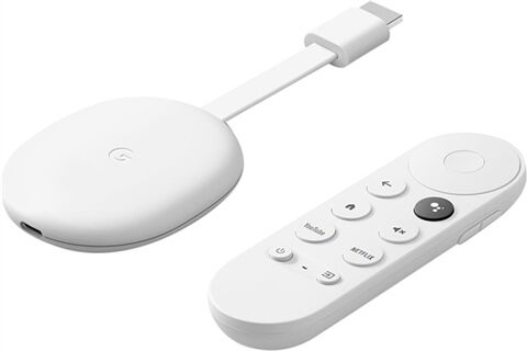 Refurbished: Google Chromecast W/Google TV - Snow, B