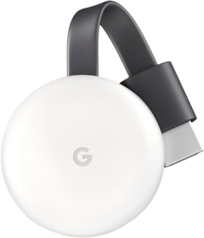 Refurbished: Google Chromecast 3rd Gen White, A