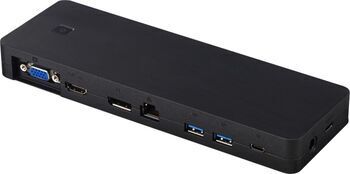 Wie neu: Fujitsu Port Replicator USB-C Dock   NPR44   ohne Netzteil