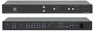 Kramer VM-214DT 2x1:4 4K (4:2:0) UHD HDMI und HDBaseT Verteilverstärker mit Ethernet, RS-232, IR und Audio