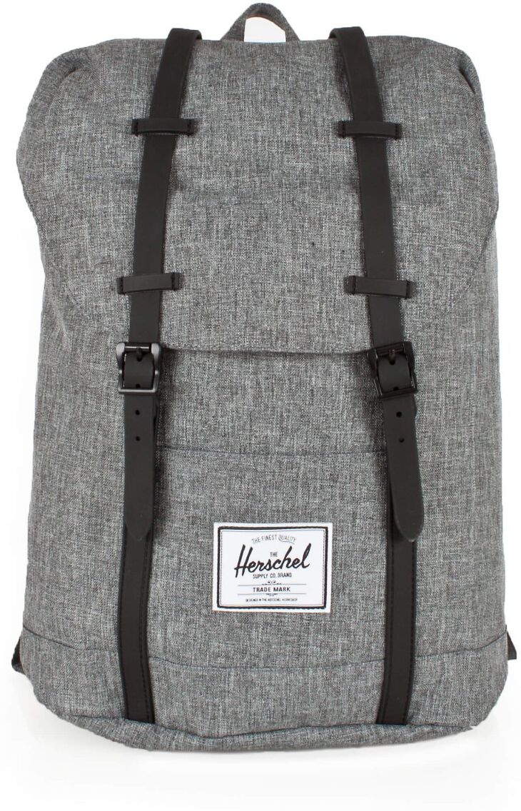 Herschel Retreat Backpack #10066 peacoat/saddle brown