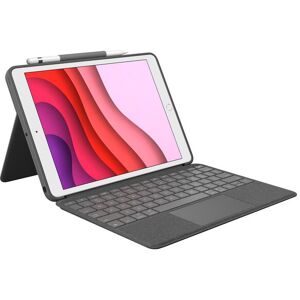 Logitech Tablet-Hülle »Tastatur Cover Comb«, iPad (7. Generation)-iPad (8.... grau Größe