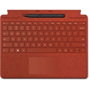 Microsoft Tastatur »Surface Pro Signature Keyboard 8X6-00025«, Tastatur mit... rot Größe