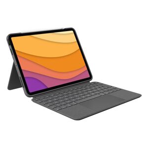 Logitech Tablet-Hülle »Tastatur Cover Comb«, iPad Air (4. Generation) grau Größe