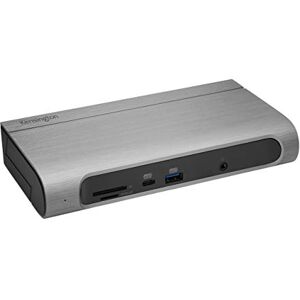 Kensington SD5600T Thunderbolt & USB-C Dockingstation, Dual 4K Videoausgang (DisplayPort++ / HDMI) mit 96W Stromversorgung, Universelle Dockingstation für Windows & Mac, K34009EU