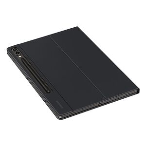 Samsung Book Cover Keyboard Slim EF-DX810 für das Galaxy Tab S9+ / Tab S9 FE+, Einteiliges Tablet Cover, Tablet-Hülle, schlankes, leichtes Design, QWERTZ-Tastatur, POGO-Pin, S Pen Fach, Schwarz