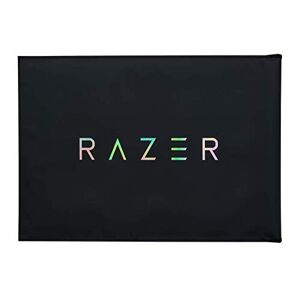 Razer Protective Sleeve V2 – Schutzhülle für Notebooks und Laptops bis zu 15,6 Zoll (39,6 cm): Außen robust, als Mausoberfläche verwendbares Innenmaterial, 400 x 286 mm groß Schwarz