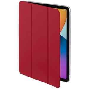 Hama Hülle für iPad Air 4. Generation 2020 / 5. Generation 2022 10,9 Zoll (aufklappbares Case für Apple Tablet, Schutz-Hülle mit Standfunktion, transparente Rückseite, magnetisches Cover) rot