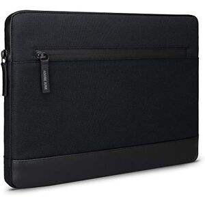 Adore June 12,4 Zoll Bent Tablet Tasche Schwarz kompatibel mit Galaxy Tab S9 Plus Tab S8 Plus und Tab S7 Plus, Nachhaltige Recycelte Stoffe, wasserdichte Reißverschlüsse und Stifthalter für S-Pen