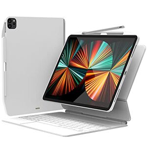 SWITCHEASY CoverBuddy Magnetische Hülle für 2018–2022 iPad Pro 11 Zoll & 2020–2022 iPad Air 11 Zoll – Magic Keyboard kompatible Hülle mit Stifthalter [Tastatur Nicht im Lieferumfang enthalten] (weiß)