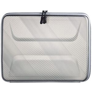 Hama Hardcase für Notebook bis 13.3 Zoll (Tablettasche, Laptoptasche für Notebook, Tablet, MacBook, Surface bis 13.3 Zoll, Hülle, Case, Laptophülle, Sleeve) Grau