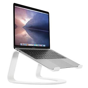 Twelve South Curve Laptopständer für MacBook und Notebooks Ergonomischer, belüfteter Notebook Stand für Zuhause oder Büro, weiß (Sonderausgabe)