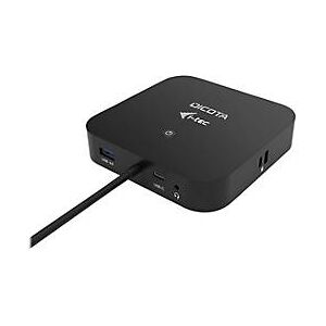 DICOTA i-tec - Dockingstation - USB-C - HDMI, DP - 1GbE - 112 Watt