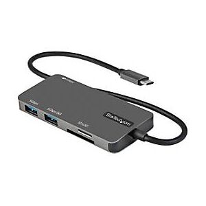 StarTech.com USB-C Multiport Adapter - USB-C auf 4K-HDMI, 100W PD Pass-Through, SD-/MicroSD-Steckplatz -  USB-C-Mini-Dock - 30 cm langes Kabel (DKT30CHSDPD) - Dockingstation - USB-C / Thunderbolt 3 - HDMI