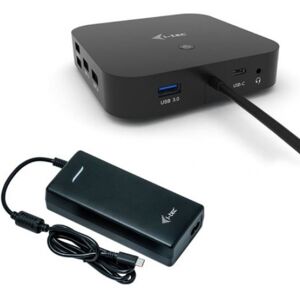 iTEC i-tec C31DUALDPDOCKPD100W - USB-C Dual Display Docking Station with Power Delivery 100 W