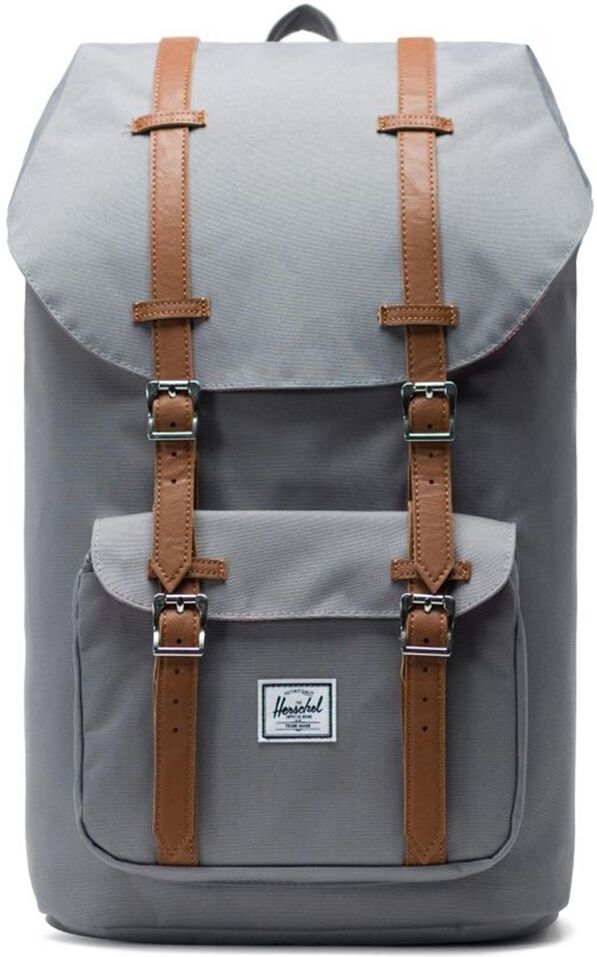 HERSCHEL Rucksack LITTLE AMERICA mit 15"-Laptopfach, Volumen 25 l GRAU