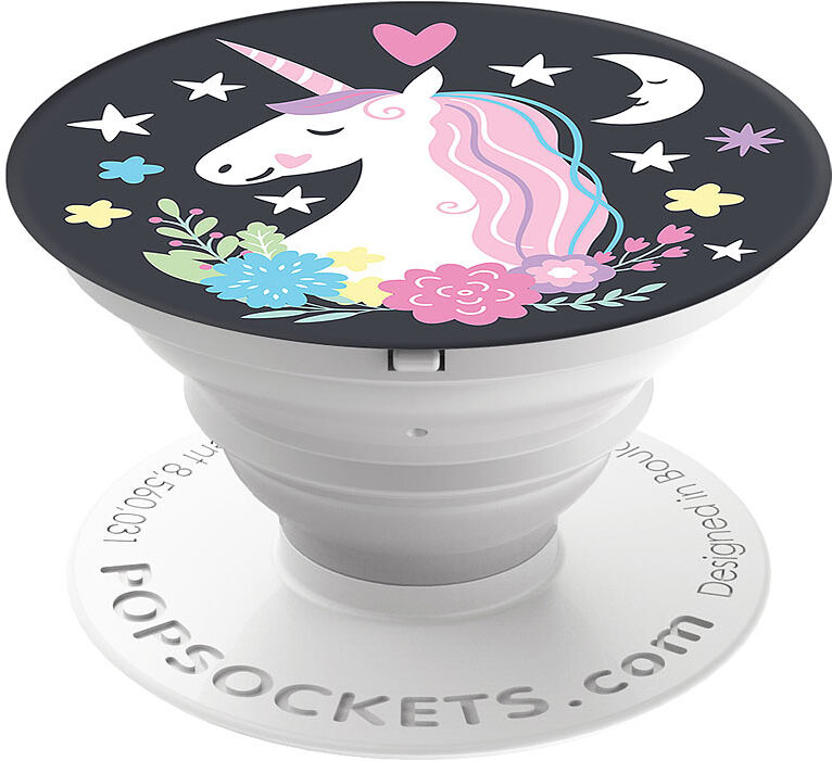 PopSockets Ausziehbarer Sockel und Griff für Handys und Tablets - Unicorn Dreams