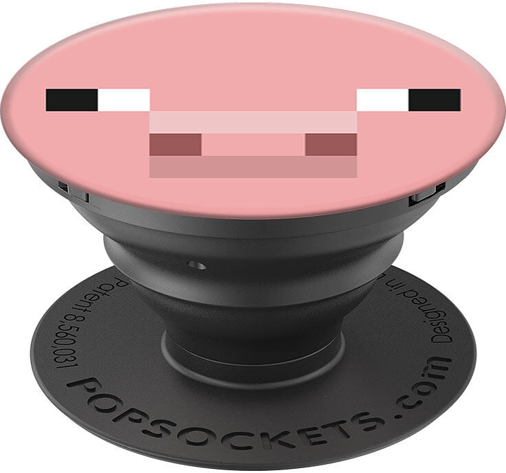 PopSockets Ausziehbarer Sockel und Griff für Handy & Tablet - Pig