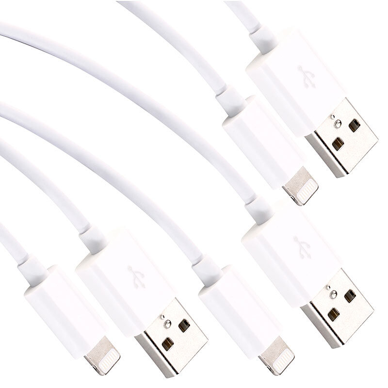 Callstel 3er -Set Daten- & Ladekabel ab iPhone 5, Apple-zertifiziert, 100 cm