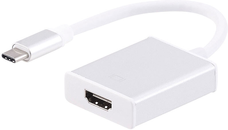 Callstel Adapter USB-C-Stecker auf HDMI-Buchse