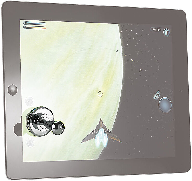 Callstel Joystick für Tablet-PC mit kapazitivem Touchscreen