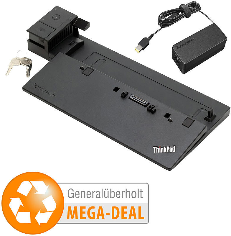 IBM Docking Thinkpad Ultra Dock 40A2 inkl. 90-W-Netzteil (generalüberholt)