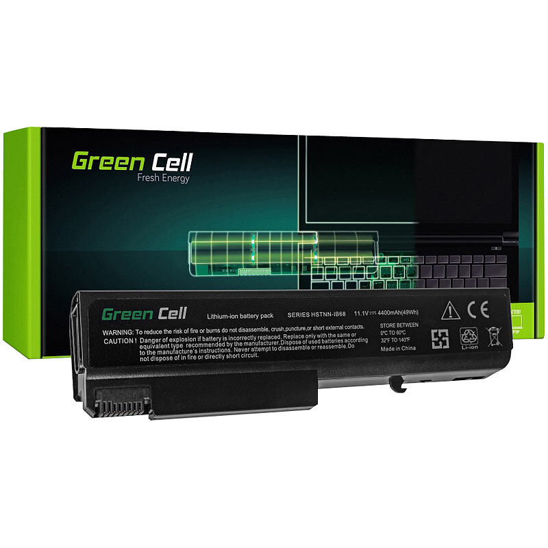 Greencell Laptop-Akku für HP ProBook 6540b, Elitebook 8440p u.v.m., 4.400 mAh