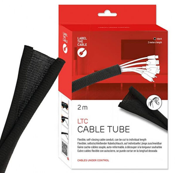 LABEL THE CABLE Kabelschlauch 2m - schwarz