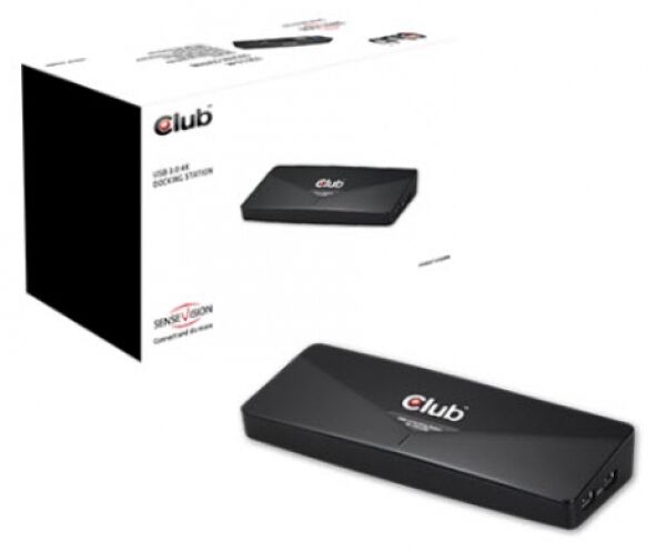 Club 3D CSV-3103D - SenseVision USB 3.0 4K Docking Station