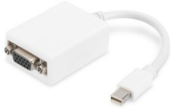 Digitus AK-340407-001-W - mini-Displayport zu VGA Adapter