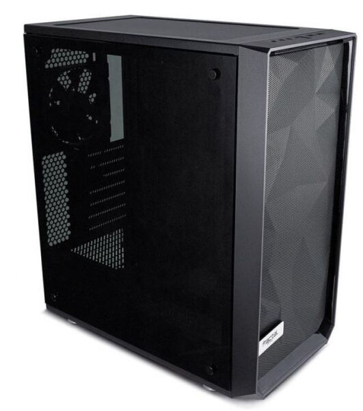 Fractal Design Meshify C - Midi-Tower mit Window-Kit - Schwarz