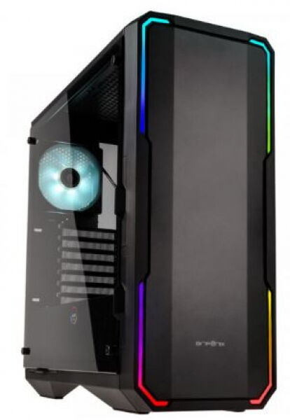 BitFenix Enso RGB Midi-Tower Tempered Glass - schwarz