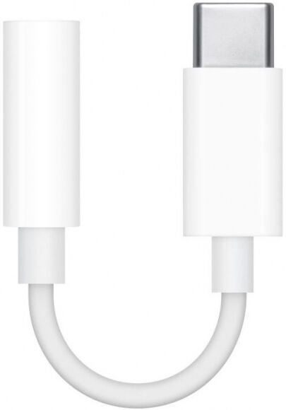 Apple USB-C auf 3.5 mm Headphone Jack Adapter - Weiss