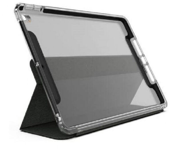Gear4 D3O Brompton Tablet Back Cover Black - zu iPad 10.2 (7th / 8th Gen.)