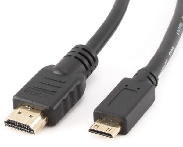 Gembird CC-HDMI4C-6 - High-Speed mini-HDMI auf HDMI Kabel mit Ethernet - 1.8m