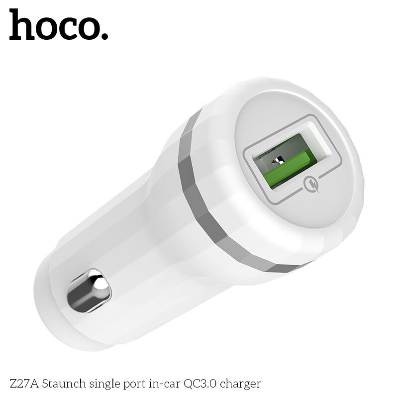 Hoco Auto-nabíječka pro iPhone a iPad - Hoco, Z27A Staunch QC3.0
