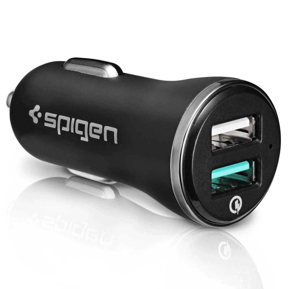 Spigen Auto-nabíječka pro iPhone a iPad - Spigen, Car Charger F27QC QC3.0