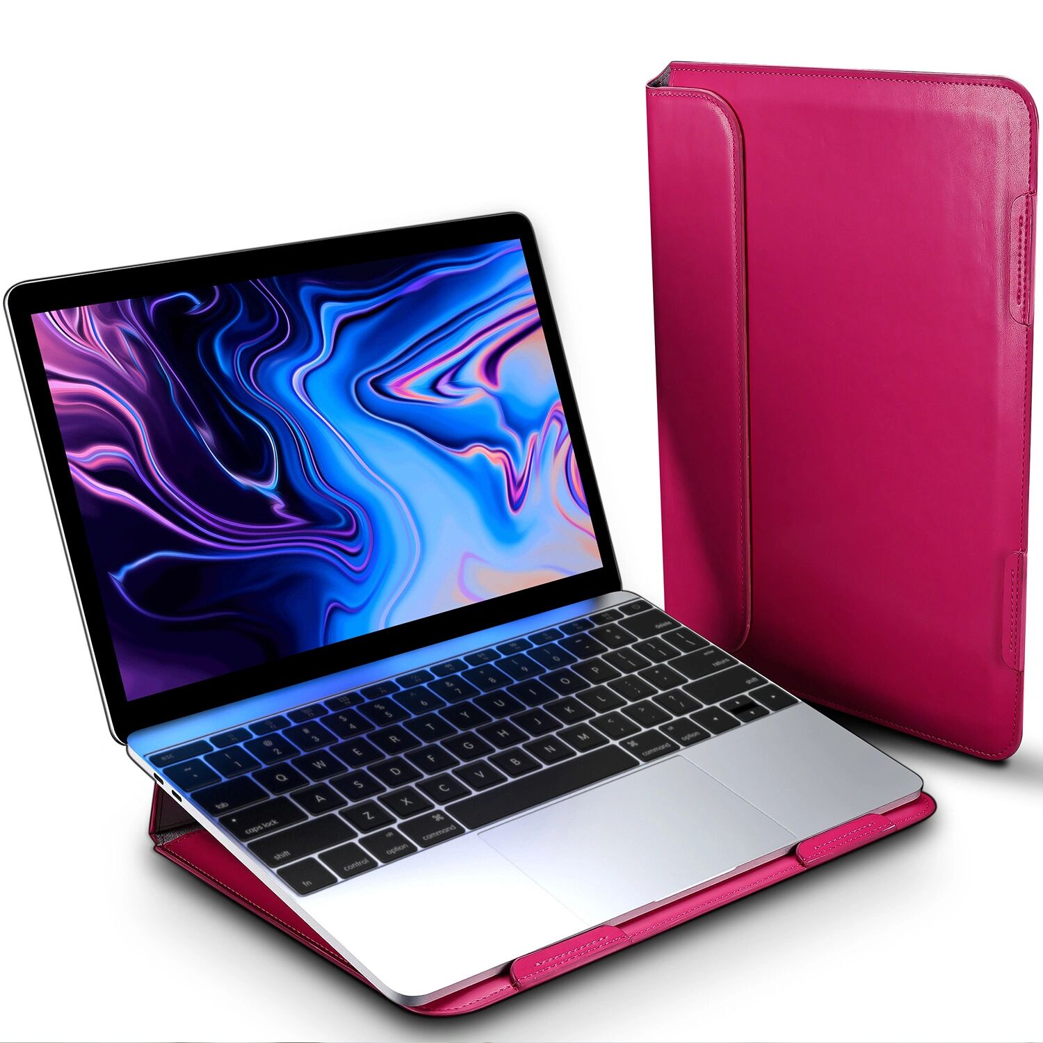 DuxDucis Pouzdro na MacBook Pro 15 (2016-2019) - DuxDucis, Hefi Sleeve Rose