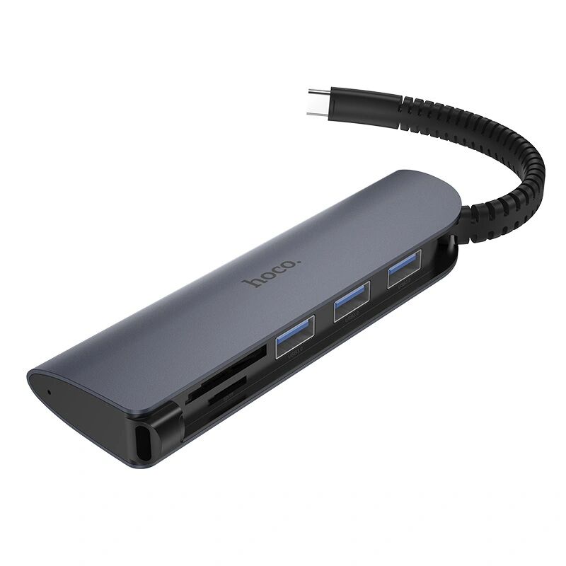 Hoco Redukce / adaptér USB-C - Hoco, HB17 EasyConnect