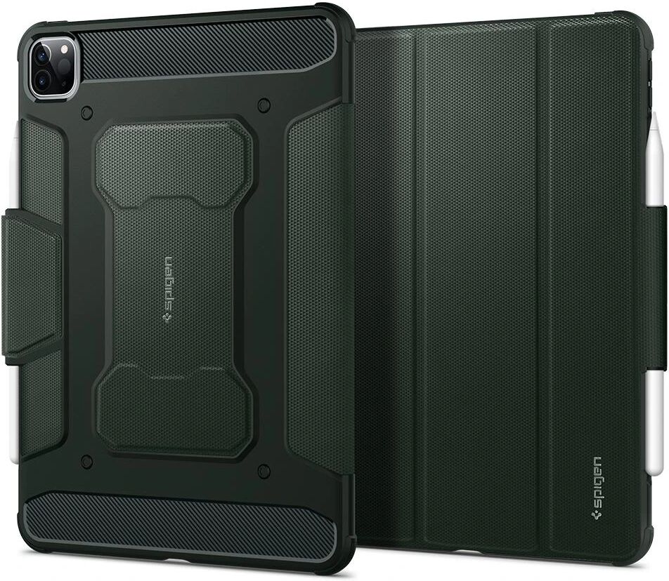 Spigen Odolné pouzdro pro iPad Pro 11 (2018/2020) - Spigen, Rugged Armor Pro Green