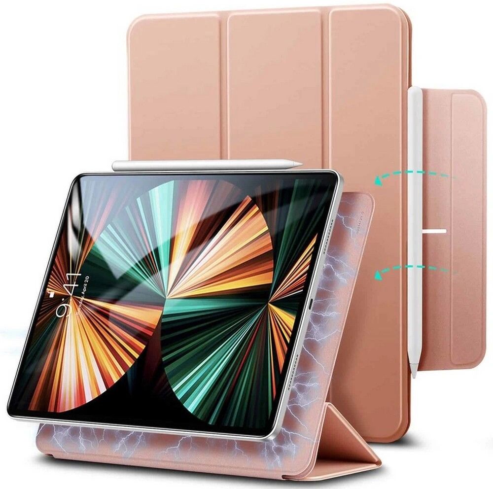 Esr Ochranný kryt pro iPad Pro 12.9 (2021) - ESR, Rebound Magnetic Rose