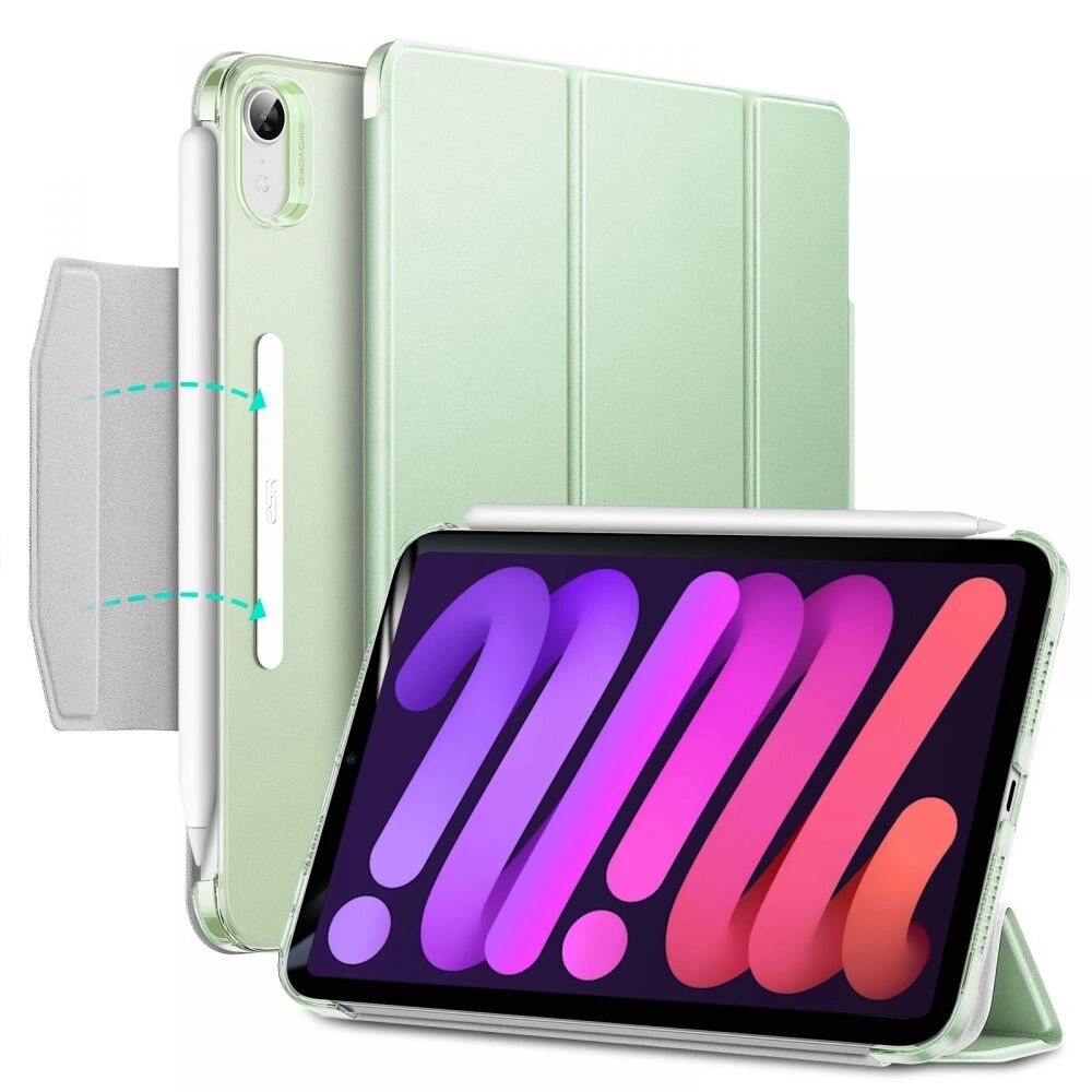Esr Ochranné pouzdro pro iPad mini 6 - ESR, Ascend Trifold Light Green