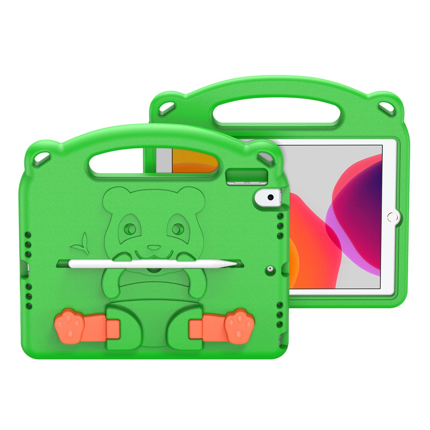 DuxDucis Dětské pouzdro pro iPad 10.2 (2021/2020/2019) - DuxDucis, Panda Green