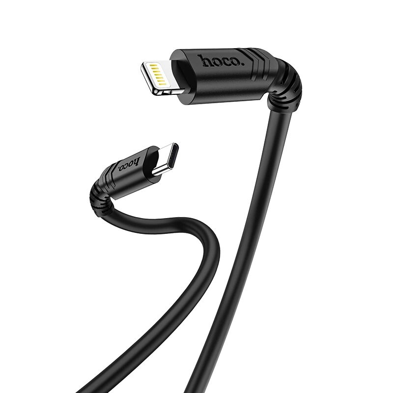 Hoco Kabel USB-C/Lightning - Hoco, X62 Fortune Black
