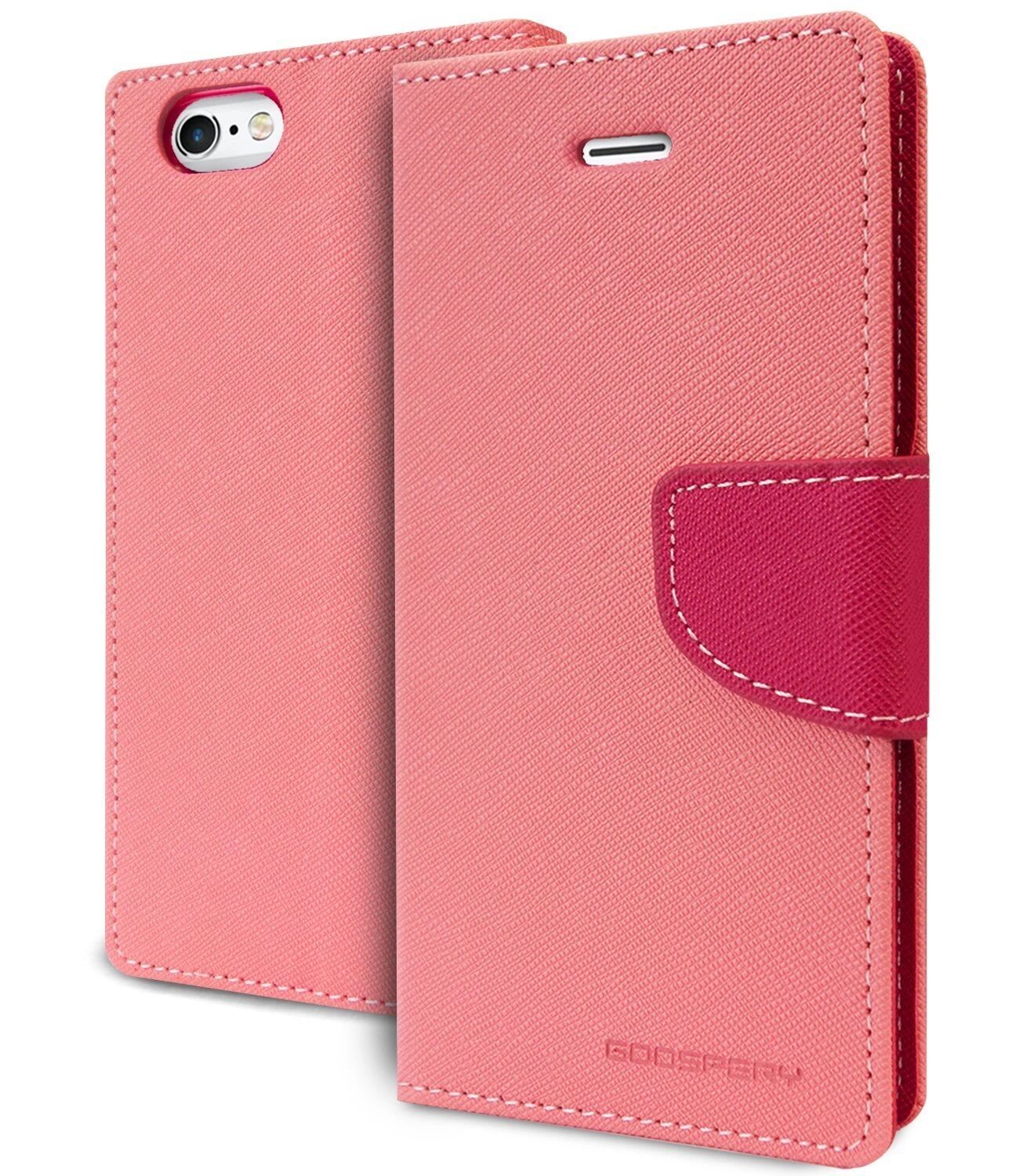 Mercury Pouzdro / kryt pro Apple iPhone 6 / 6S - Mercury, Fancy Diary Pink/Hotpink
